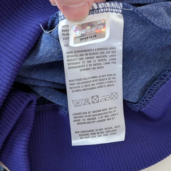 Diadora x Rick And Morty Intergalactic Track Jacket Purple and Blue - Picture 14 of 14